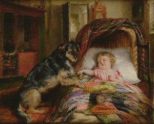 Das Baby bewachen von Edwin Frederick Holt