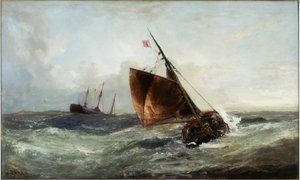 Rauhe Passage von Edwin Hayes