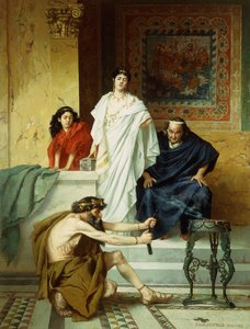 Vorbereitung auf ein Opfer von Edwin Howland Blashfield