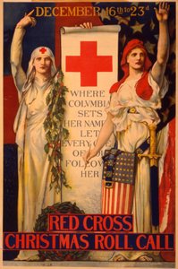 Weihnachts-Spendenkampagne des Roten Kreuzes, veröffentlicht 1918