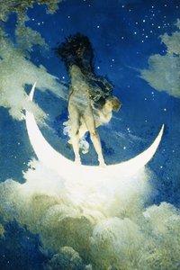 Der Mond und die Sterne