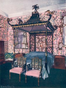 Der Chippendale Chinesische Raum im Badminton House von Edwin John Foley