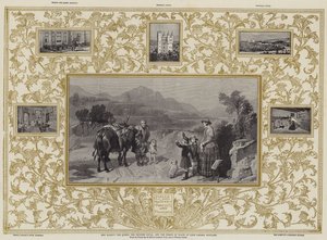Ihre Majestät die Königin, die Prinzessin Royal und der Prinz von Wales in Loch Laggan, Schottland von Edwin Landseer