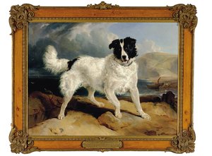 Neptun, im Besitz von William Ellis Gosling, Esq., 1824 von Edwin Landseer