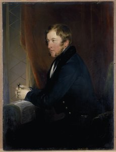 Porträt von William Spencer Cavendish, 6. Herzog von Devonshire von Edwin Landseer