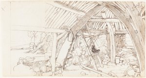 Die Scheune von Edwin Landseer