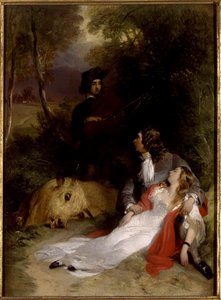 Die Braut von Lammermoor, um 1830