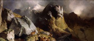 Der Hirschpass von Edwin Landseer