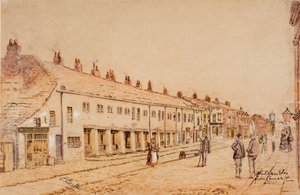 The Shambles, von Church Street, ca. 1891-1917 von Edwin Robert Beattie