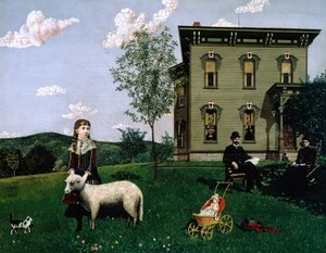 Trauerbild von Edwin Romanzo Elmer