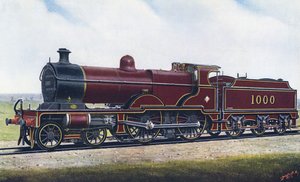 Entlang des Eden Valley: Eine Deeley-Verbundmaschine 1000 für die Midland Railway von Edwin Thomas Rudd