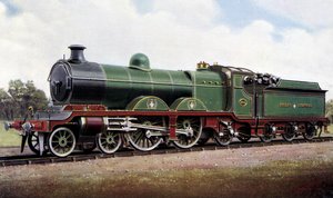 Dampflokomotive 264, Durch das Herz Englands: Eine Great Central "Atlantic" von Edwin Thomas Rudd