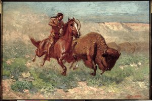 Ein junger Arapaho von Edwin Willard Deming