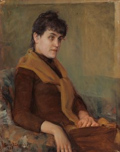 Verlobungsporträt von Saimi von Eero Järnefelt