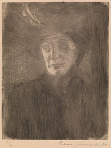 Porträt der Frau des Künstlers von Eero Järnefelt