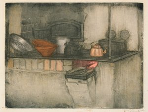 Ofen im Wasenius-Haus II von Eero Järnefelt