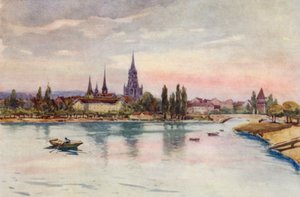 Der Rhein: Konstanz, vom See aus von Effie Jardine