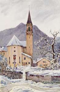 Der Rhein: Ragatz, Die Alte Kirche von Effie Jardine