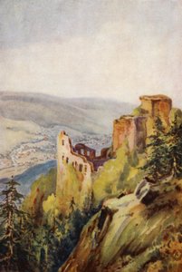 Der Rhein: Das Alte Schloss, Baden-Baden von Effie Jardine