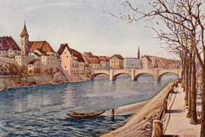 Der Rhein: Der Rhein in Basel, Bale von Effie Jardine