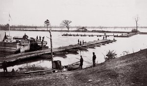 Pontoonbrücke, 1861-65