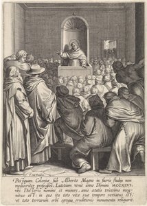 Predigt von Thomas von Aquin in Paris von Egbert van Panderen