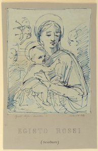 Madonna mit Kind von Egisto Rossi