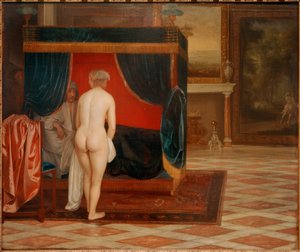 Die Frau des Kandaules entdeckt den versteckten Gyges von Eglon Hendrik van der Neer