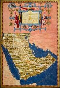 Karte von Arabien von Egnazio Danti (1536-1586) um 1567 von Egnazio Danti