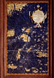 Die Molukken, Karte von Egnazio Danti, um 1567
