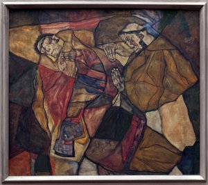Agonie (1912) von Egon Schiele