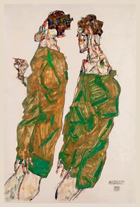 Andacht von Egon Schiele