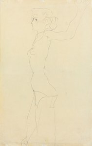 Weiblicher Akt, 1911