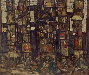 Waldgebet, 1915 von Egon Schiele