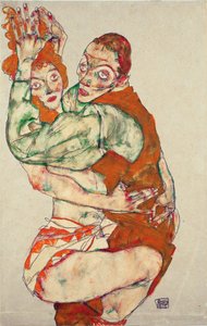 Liebesspiel von Egon Schiele