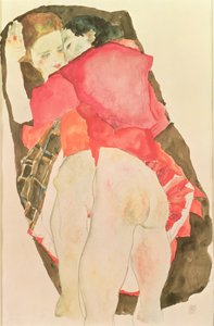Liebende von Egon Schiele