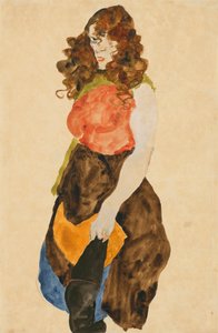 Prostituierte (Dirne) von Egon Schiele