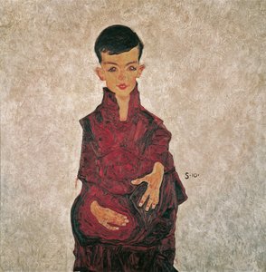 Reinerbub (Bildnis Herbert Reiner) von Egon Schiele