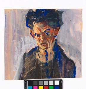 Selbstbildnis von Egon Schiele