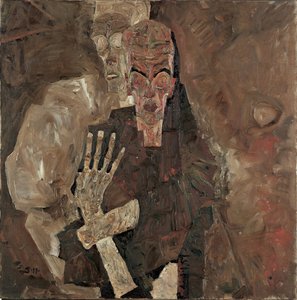 „Selbstseher“ II („Tod und Mann“) von Egon Schiele