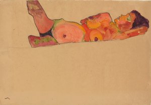 Schlafendes Mädchen, 1910