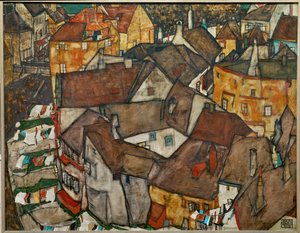 Kleine Stadt - Krumau in der Tschechoslowakei