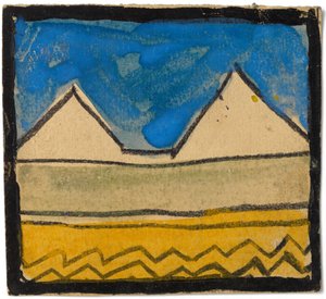 Wanddekorationsentwurf, 1918