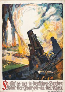 Propagandaposter aus dem Ersten Weltkrieg
