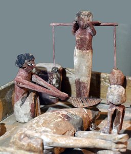 Modell einer Metzgerei, Ägypten, ca. 2000-1700 v. Chr.