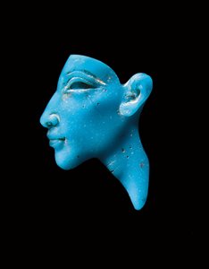 Einlegearbeit von Echnaton, Neues Reich, Amarna-Periode, ca. 1353-1336 v. Chr. von Egyptian 13th Dynasty
