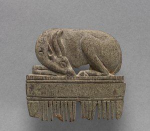 Kamm mit Gazelle, ca. 1391-1353 v. Chr.