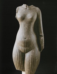 Weiblicher Torso, wahrscheinlich Nofretete, Frau des Pharaos