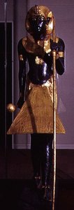 Lebensgroße Statue von Tutanchamun, aus dem Grab von Tutanchamun