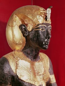 Lebensgroße Statue von Tutanchamun, aus dem Grab von Tutanchamun